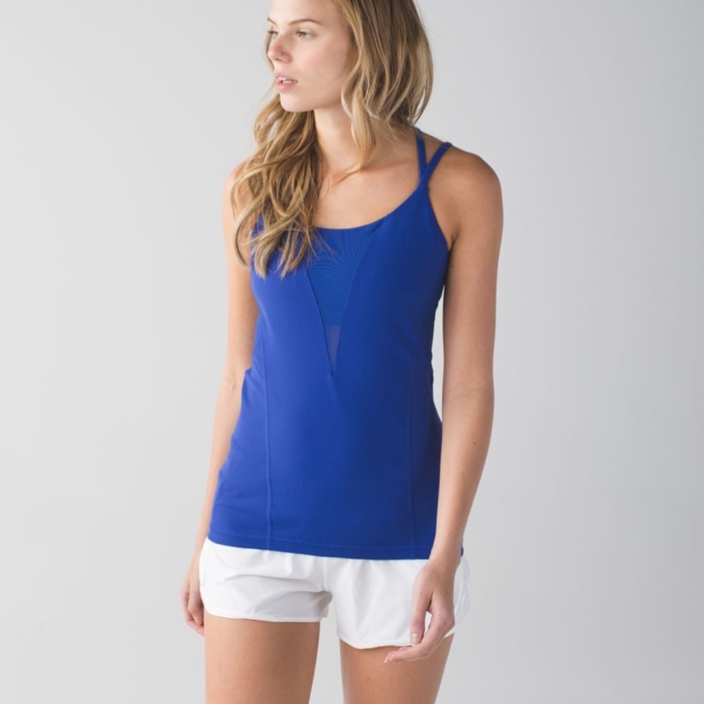Lululemon Exquisite Tank Sapphire Blue